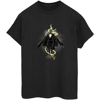 T-shirt Dc Comics Black Adam Hovering Bolt