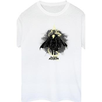 T-shirt Dc Comics Black Adam Hovering Bolt