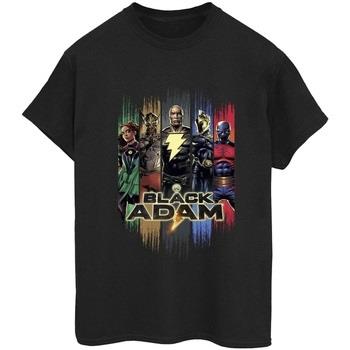 T-shirt Dc Comics Black Adam JSA Complete Group