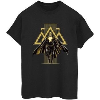 T-shirt Dc Comics Black Adam Rising Golden Symbols