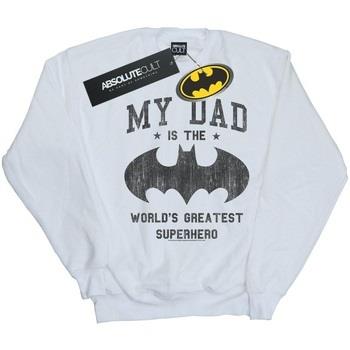 Sweat-shirt Dc Comics Batman My Dad Is A Superhero