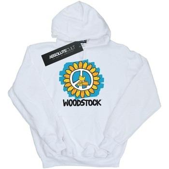 Sweat-shirt Woodstock Flower Peace