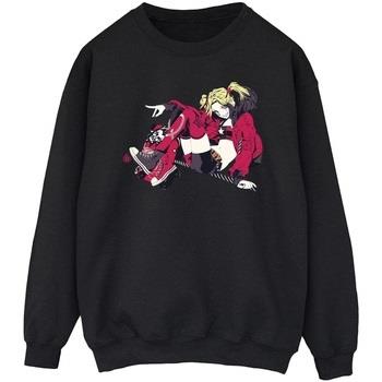 Sweat-shirt Dc Comics Harley Quinn Rollerskates