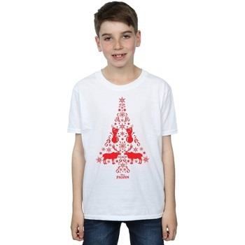 T-shirt enfant Disney Frozen Christmas Tree