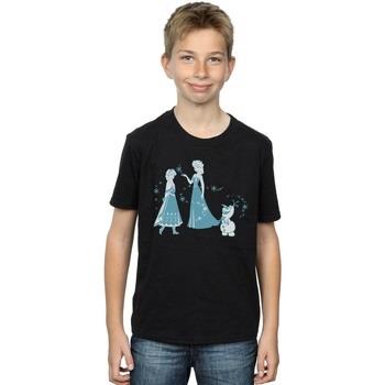 T-shirt enfant Disney Frozen Magic Snowflakes