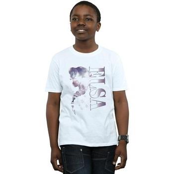 T-shirt enfant Disney Frozen Ice Kingdom Silhouette