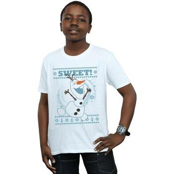 T-shirt enfant Disney Frozen Olaf Sweet Christmas