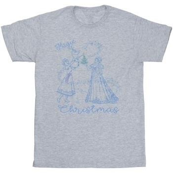 T-shirt enfant Disney Frozen Magic Christmas