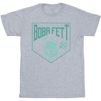 T-shirt enfant Disney The Book Of Boba Fett Galactic Helm Chest