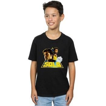 T-shirt enfant Disney Solo Retro Triangle