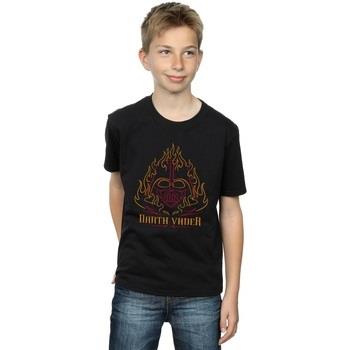 T-shirt enfant Disney Darth Vader Flames