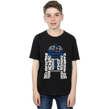 T-shirt enfant Disney R2-D2 Text Head