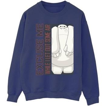 Sweat-shirt Disney Big Hero 6 Baymax Excuse Me Some Air