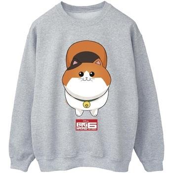 Sweat-shirt Disney Big Hero 6 Baymax Kitten Face