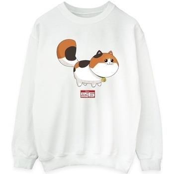 Sweat-shirt Disney Big Hero 6 Baymax Kitten Pose