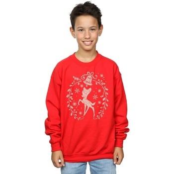 Sweat-shirt enfant Disney Bambi Christmas Wreath