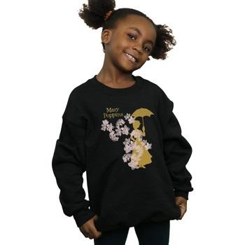 Sweat-shirt enfant Disney Mary Poppins Floral Silhouette