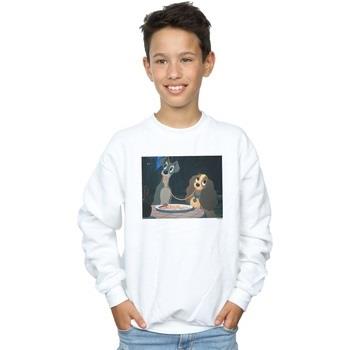 Sweat-shirt enfant Disney Lady And The Tramp Spaghetti Slurp