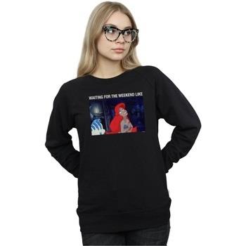 Sweat-shirt Disney The Little Mermaid Waiting For The Weekend