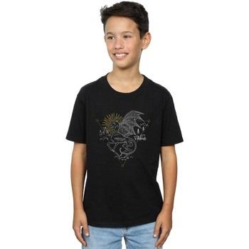 T-shirt enfant Harry Potter Thestral Line Art