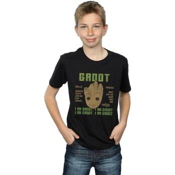 T-shirt enfant Marvel Guardians Of The Galaxy Vol. 2 Groot Skills