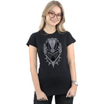 T-shirt Marvel Black Panther Head