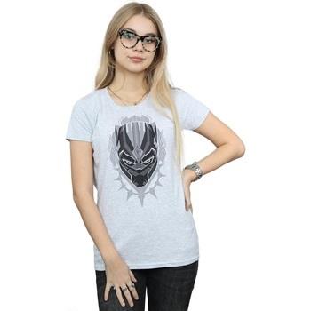 T-shirt Marvel Black Panther Head