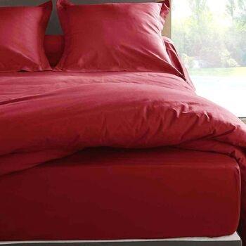 Housses de couettes Vent Du Sud Housse de couette Rubis en percale 140...