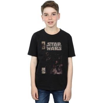 T-shirt enfant Disney Darth Vader Duel Comic