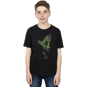 T-shirt enfant Disney Yoda Green Face