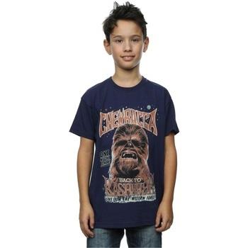 T-shirt enfant Disney Chewbacca Rock Poster