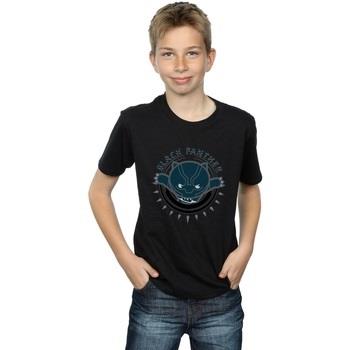 T-shirt enfant Marvel Kawaii Black Panther Pounce