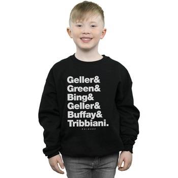 Sweat-shirt enfant Friends Surnames Text