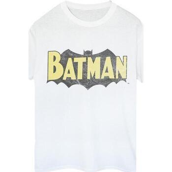T-shirt Dc Comics Batman Retro Shield Fade Distress