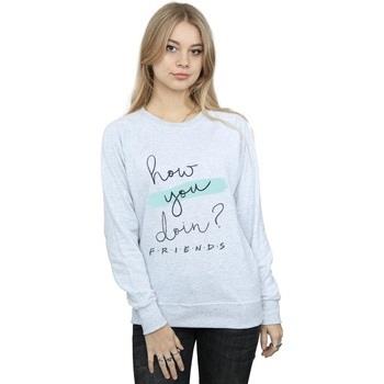 Sweat-shirt Friends How You Doin? Handwriting