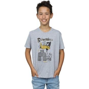 T-shirt enfant Dessins Animés Daffy Duck Binoculars