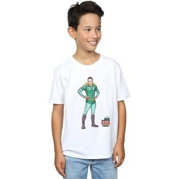 T-shirt enfant The Big Bang Theory Sheldon Superhero