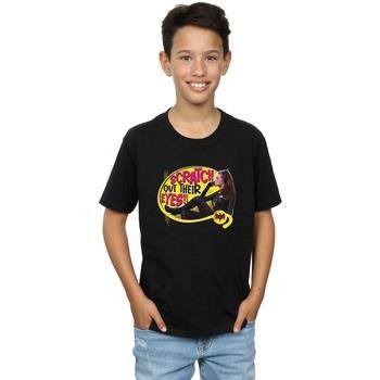 T-shirt enfant Dc Comics Batman TV Series Catwoman Scratch