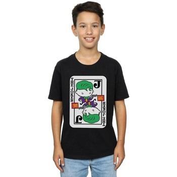 T-shirt enfant Dc Comics Chibi Joker Playing Card