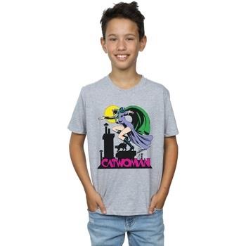 T-shirt enfant Dc Comics Catwoman Text Logo