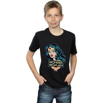 T-shirt enfant Dc Comics Wonder Woman Head