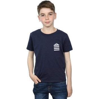 T-shirt enfant Dessins Animés Taz Stripes Faux Pocket