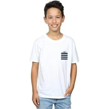 T-shirt enfant Dessins Animés Taz Stripes Faux Pocket