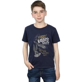 T-shirt enfant Dessins Animés Bugs Bunny Rub Me The Wrong Way