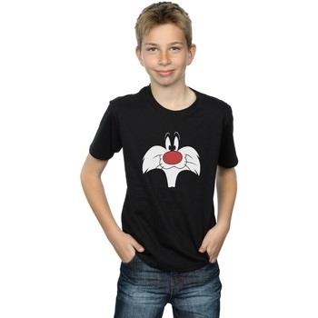 T-shirt enfant Dessins Animés Sylvester Big Face