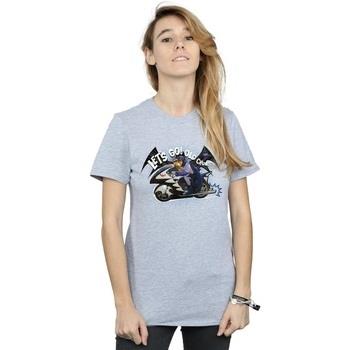 T-shirt Dc Comics Bat Bike