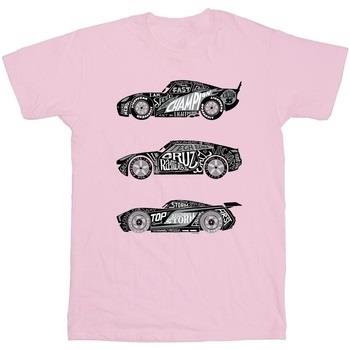 T-shirt enfant Disney Cars Text Racers