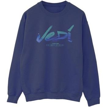 Sweat-shirt Disney Obi-Wan Kenobi Jedi Painted Font