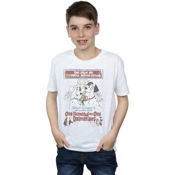 T-shirt enfant Disney 101 Dalmatians Retro Poster