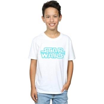 T-shirt enfant Disney Neon Sign Logo